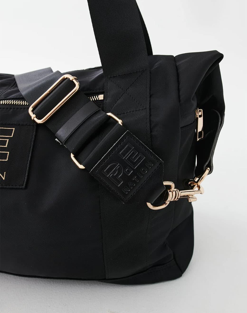 P.E Nation Set Shot Gym Bag Black Spor Çantası