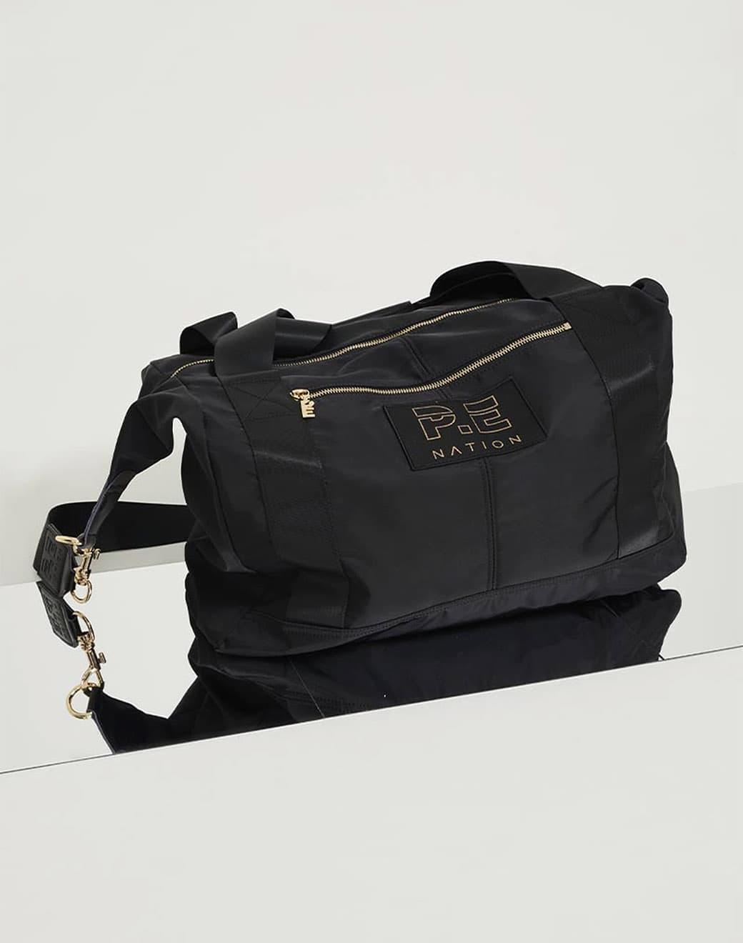 P.E Nation Set Shot Gym Bag Black Spor Çantası
