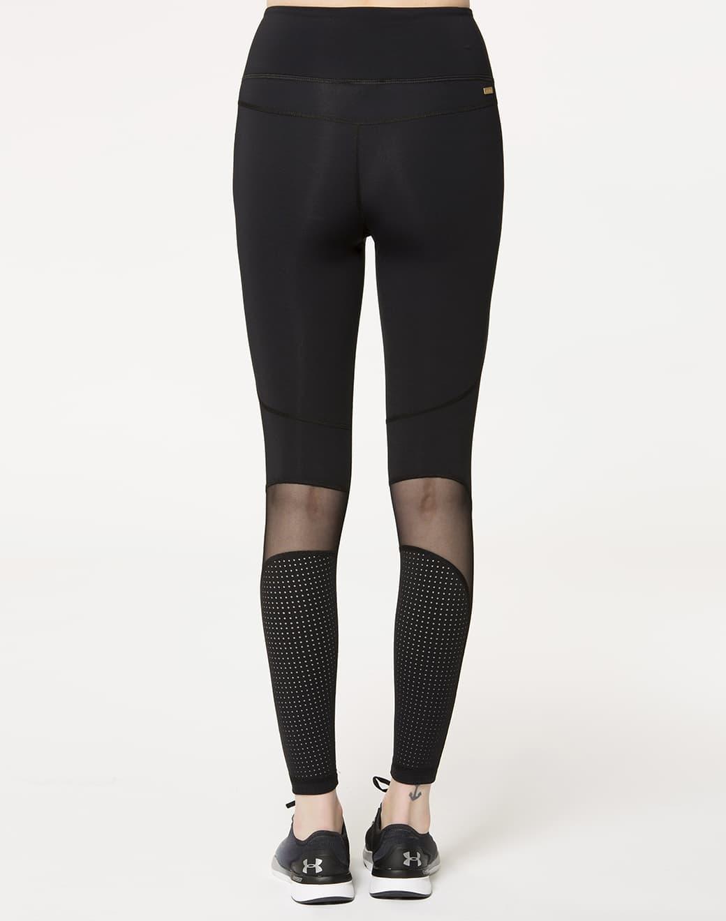 Alala Siren Black Pindot Transparan Spor Tayt