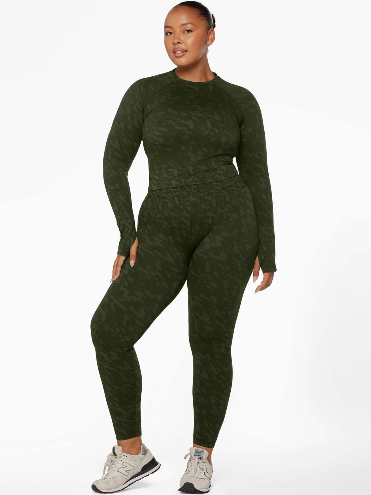Lorna Jane Take A Hike Seamless Full Length Leggings Spor Tayt