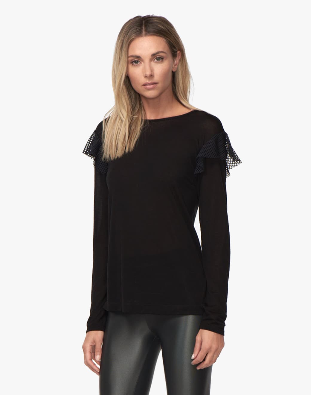 Koral Verge Long Sleeve Top Spor Tişört