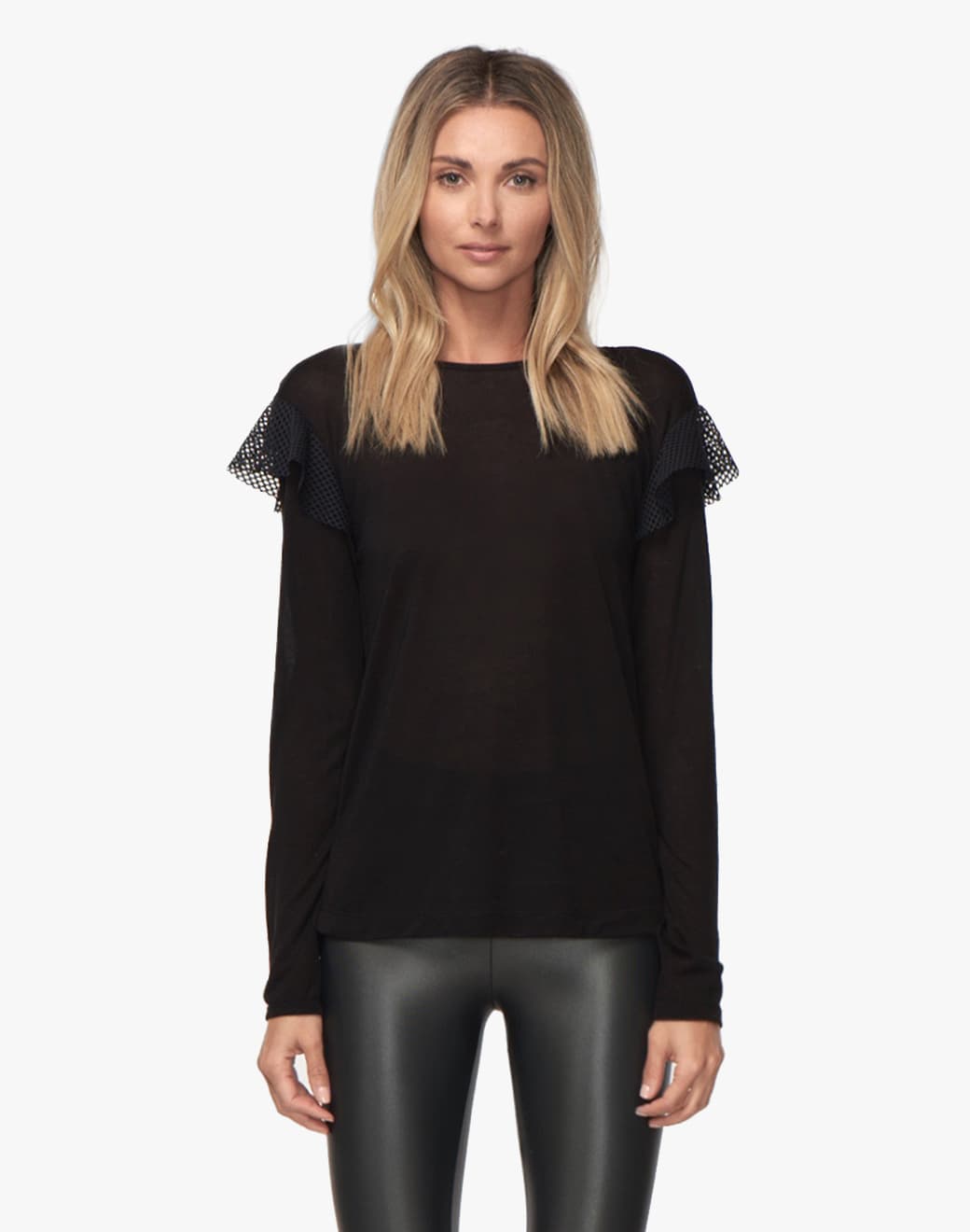 Koral Verge Long Sleeve Top Spor Tişört