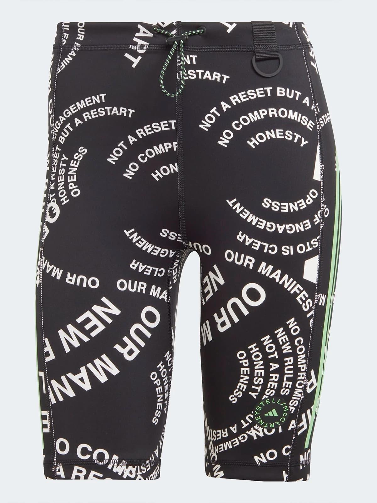 adidas by Stella McCartney aSMC Truecasuals Scuba Short Biker Tayt