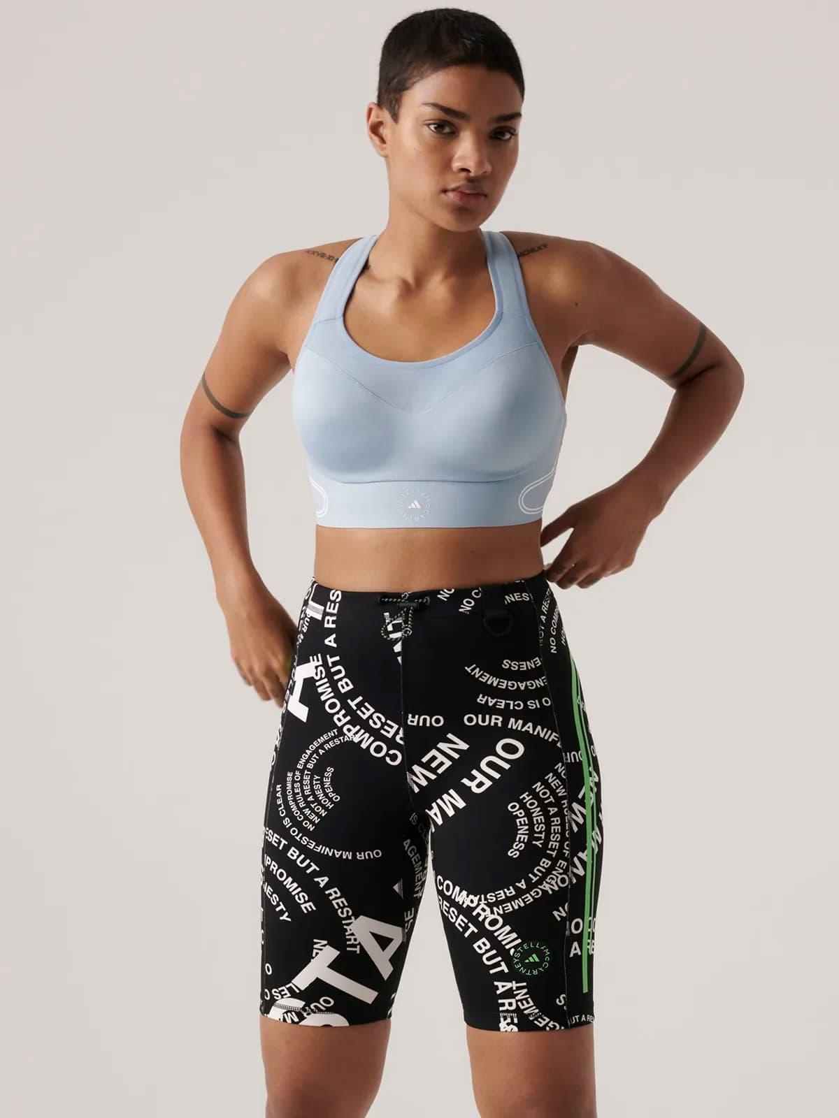 adidas by Stella McCartney aSMC Truecasuals Scuba Short Biker Tayt