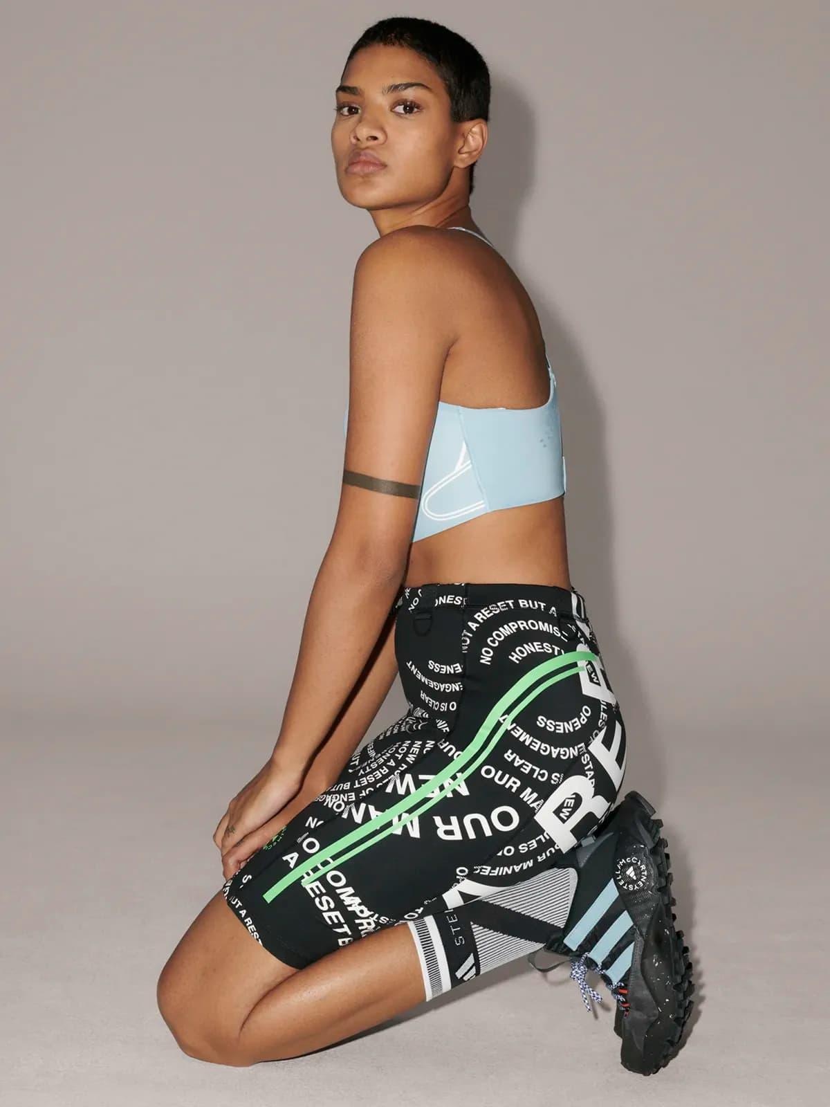 adidas by Stella McCartney aSMC Truecasuals Scuba Short Biker Tayt