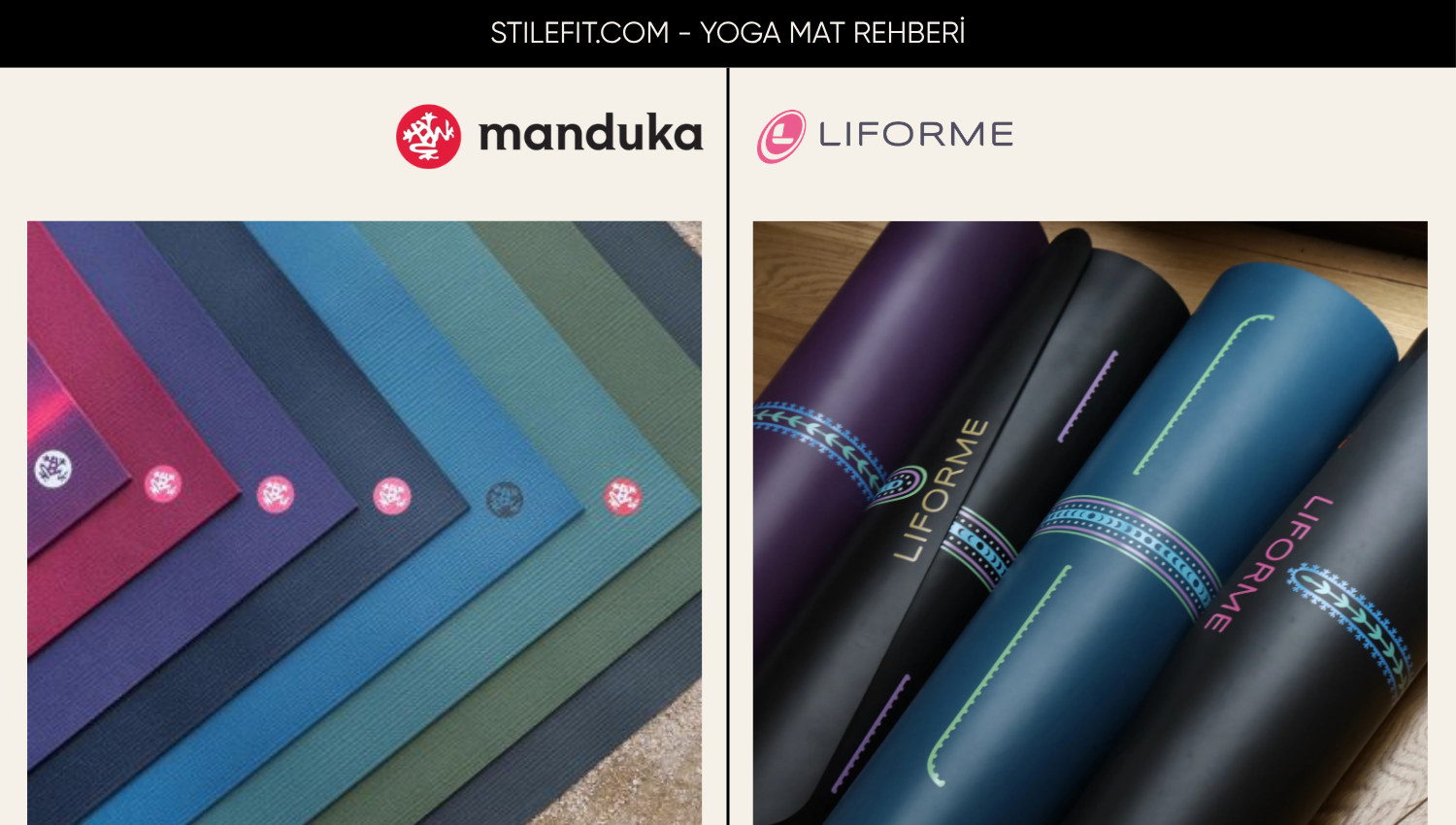 Manduka Pro ve Liforme yoga matı karşılaştırması: Hangi mat sizin için uygun? - Stilefit