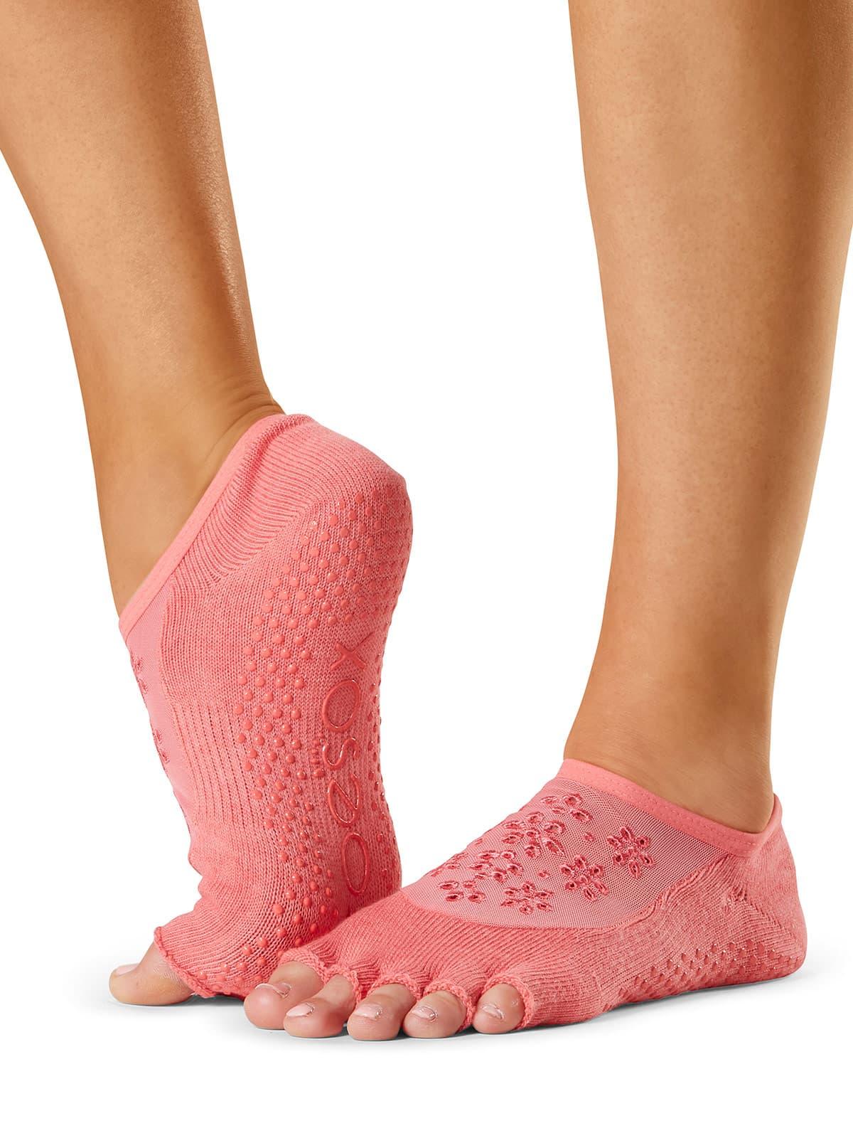TOESOX Half Toe Luna Grip Socks Summer Sunset Çorap