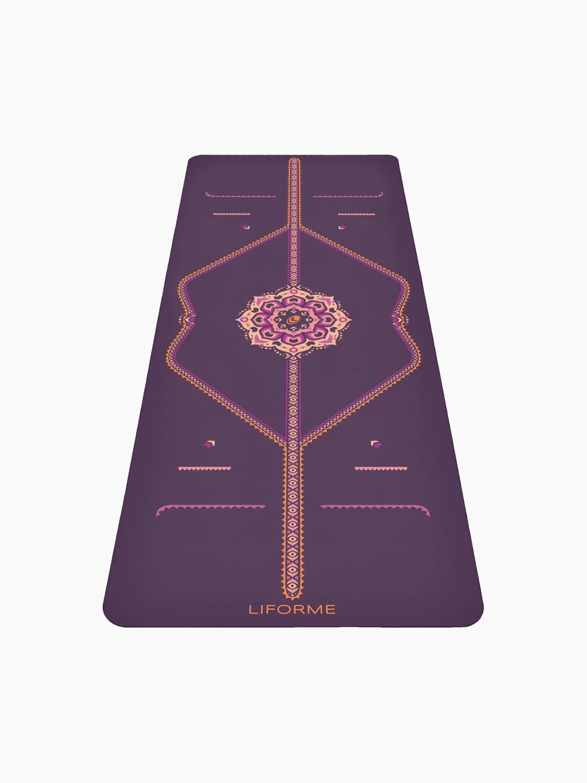 Liforme Liforme Blossoming Lotus Purple 4.2mm Yoga Matı