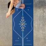 Liforme Liforme Cosmic Moon Dusk Blue 2mm Travel Mat
