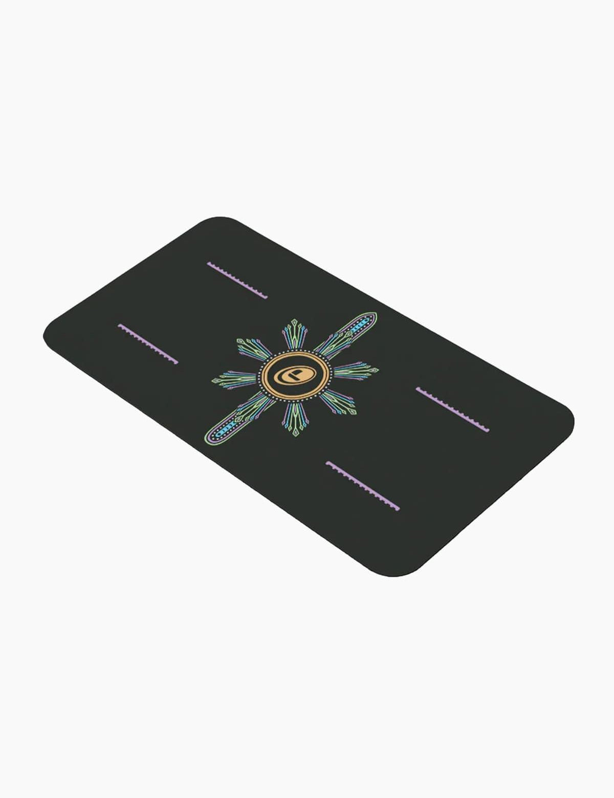 Liforme Liforme Yoga Pad Cosmic Moon Black Yoga Pedi