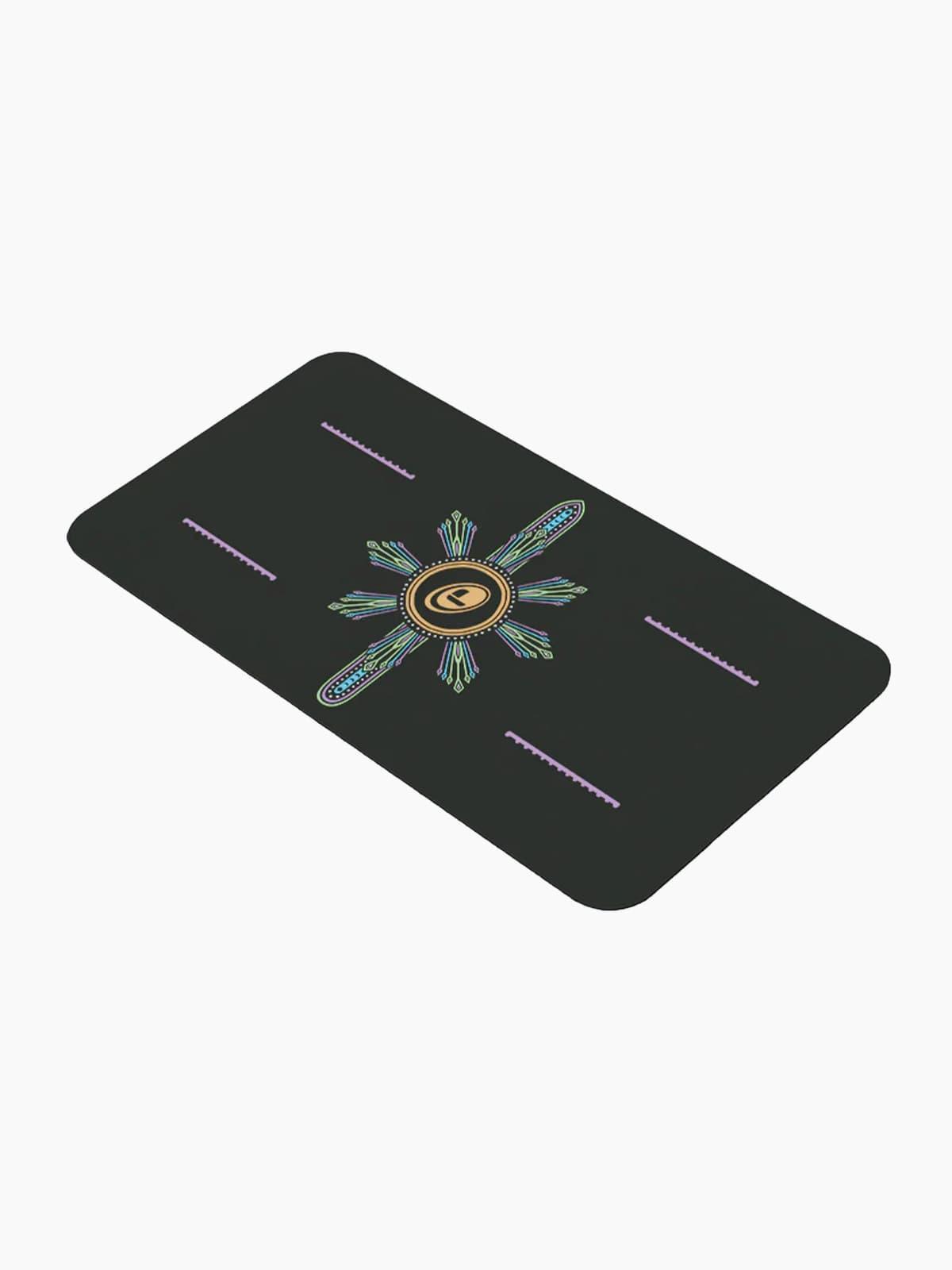 Liforme Liforme Yoga Pad Cosmic Moon Black Yoga Pedi
