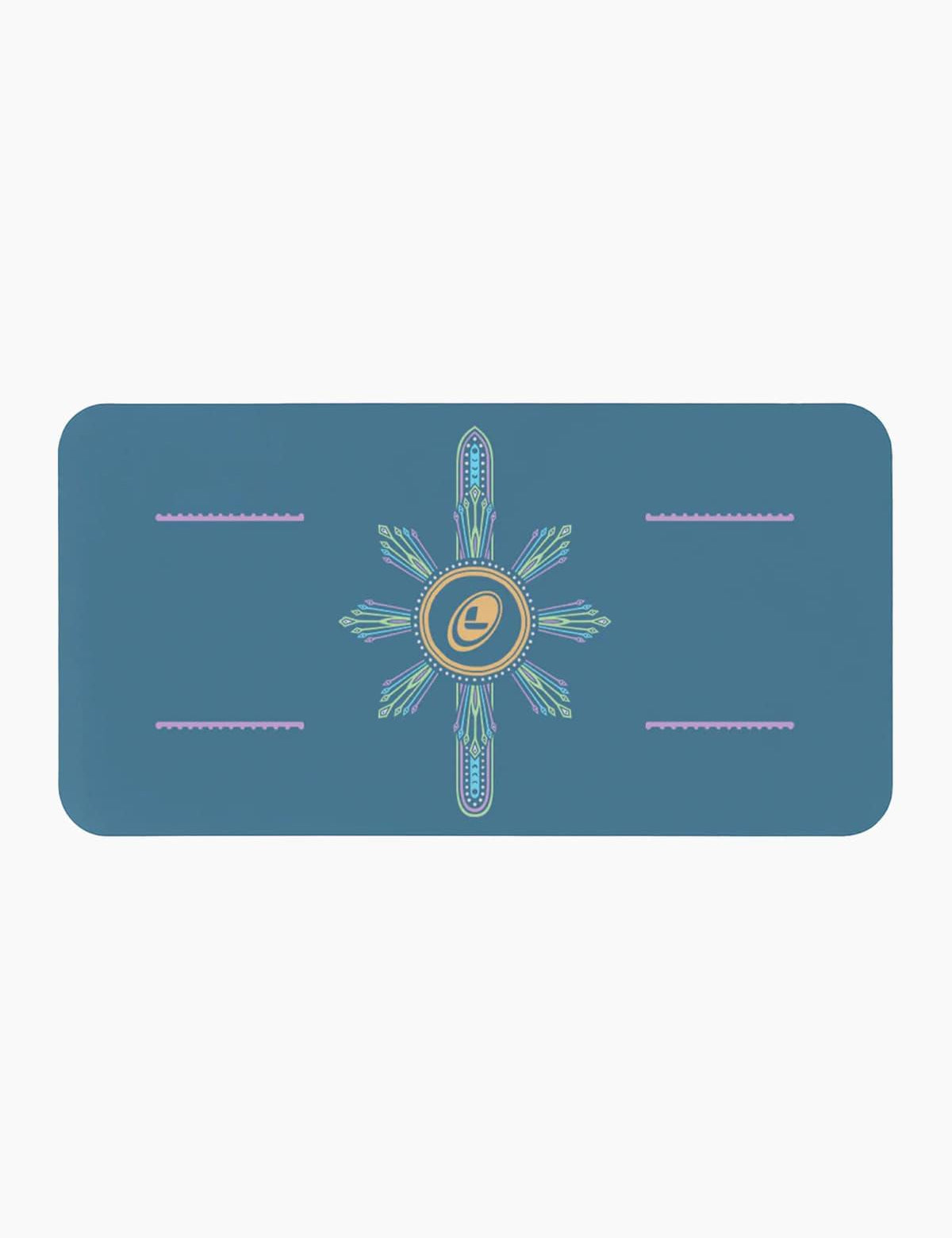 Liforme Liforme Yoga Pad Cosmic Moon Blue Yoga Pedi