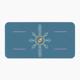 Liforme Liforme Yoga Pad Cosmic Moon Blue Yoga Pedi