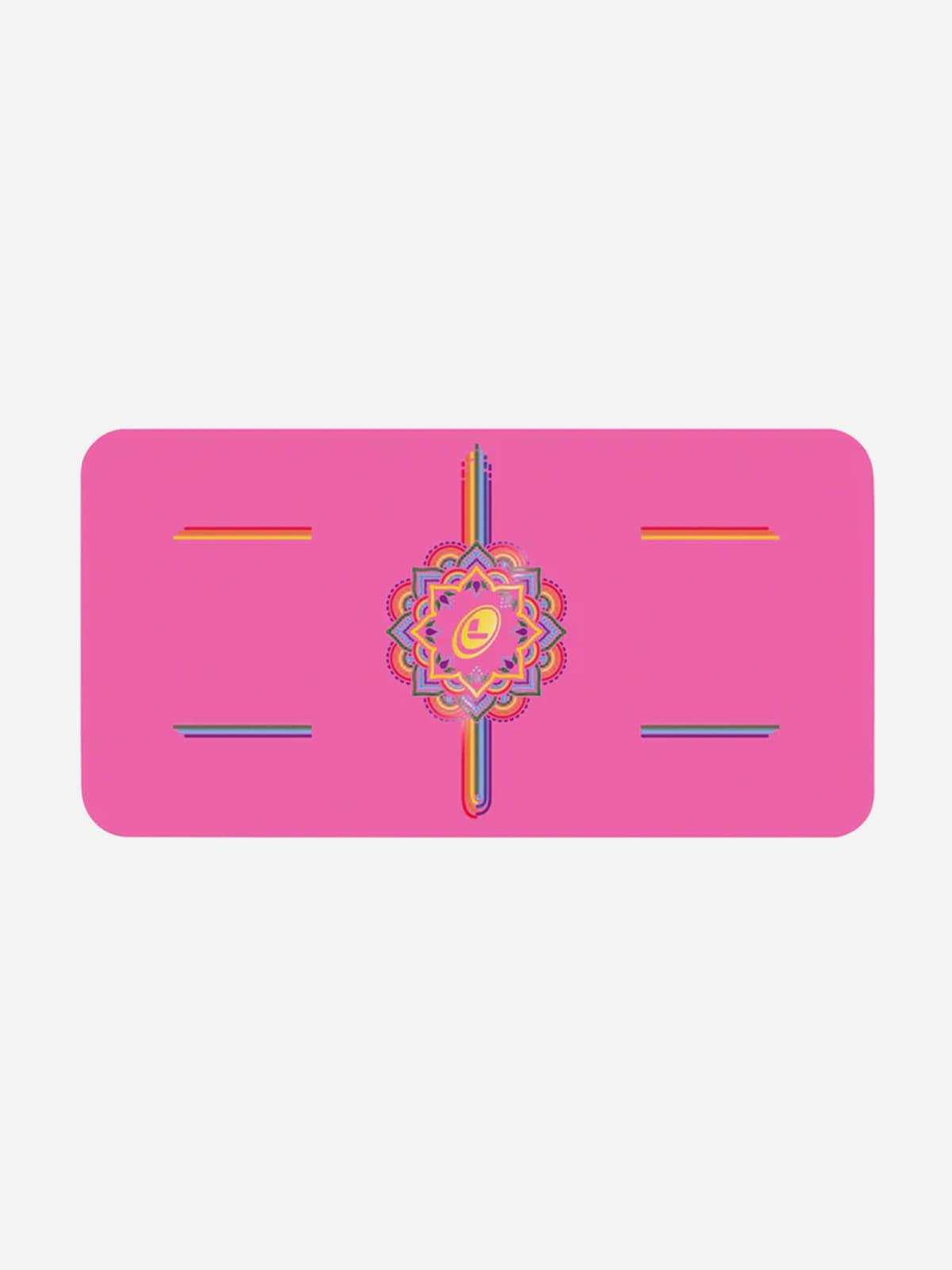 Liforme Liforme Yoga Pad Grateful Pink Rainbow Yoga Pedi