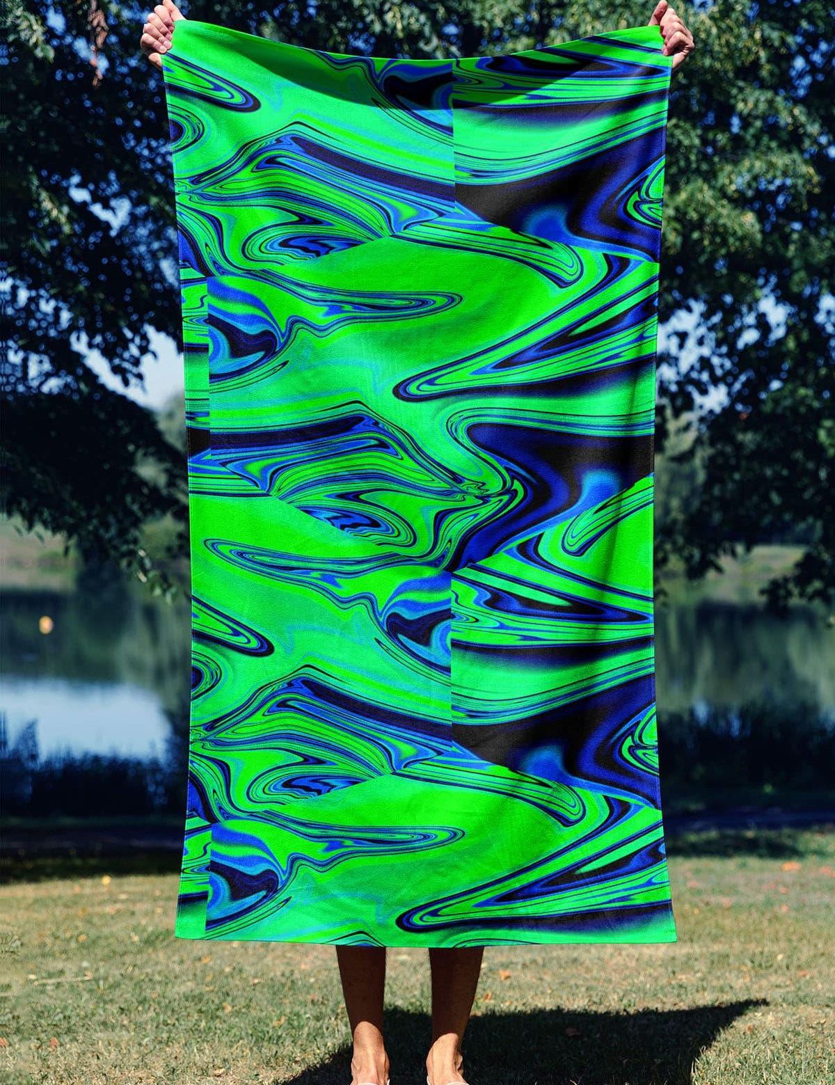 Essential Towel Microfiber Essential Towel Esoteric Aura Havlu