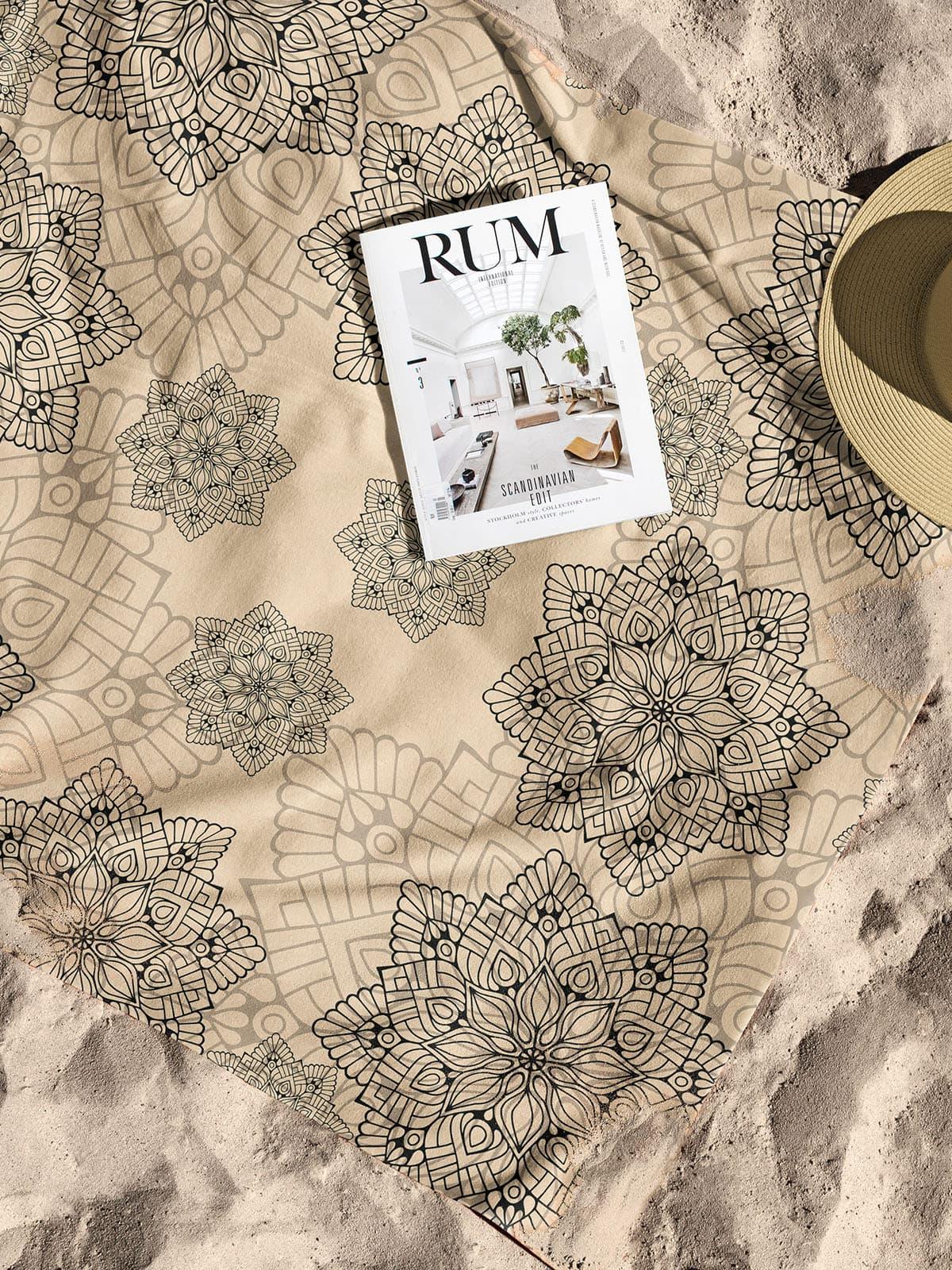 Essential Towel Microfiber Essential Towel Mandala Havlu
