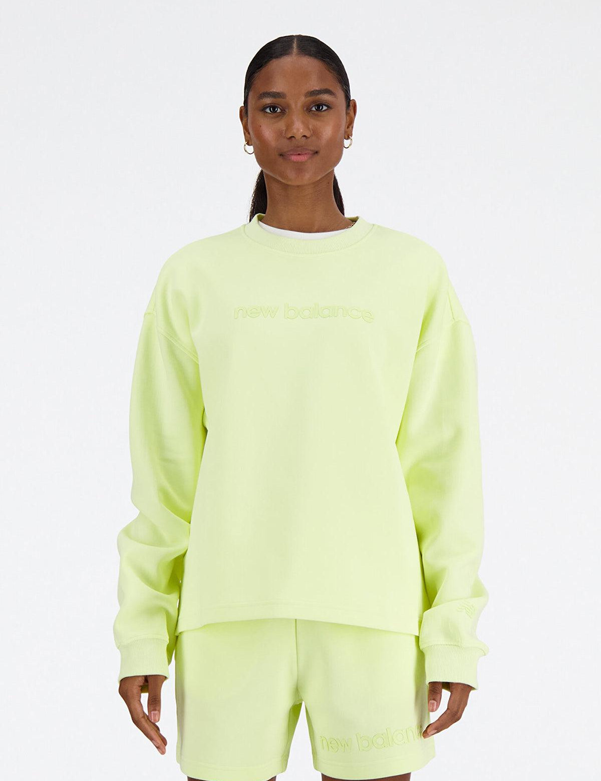 New Balance Hyper Density Triple Knit Crew Sweatshirt