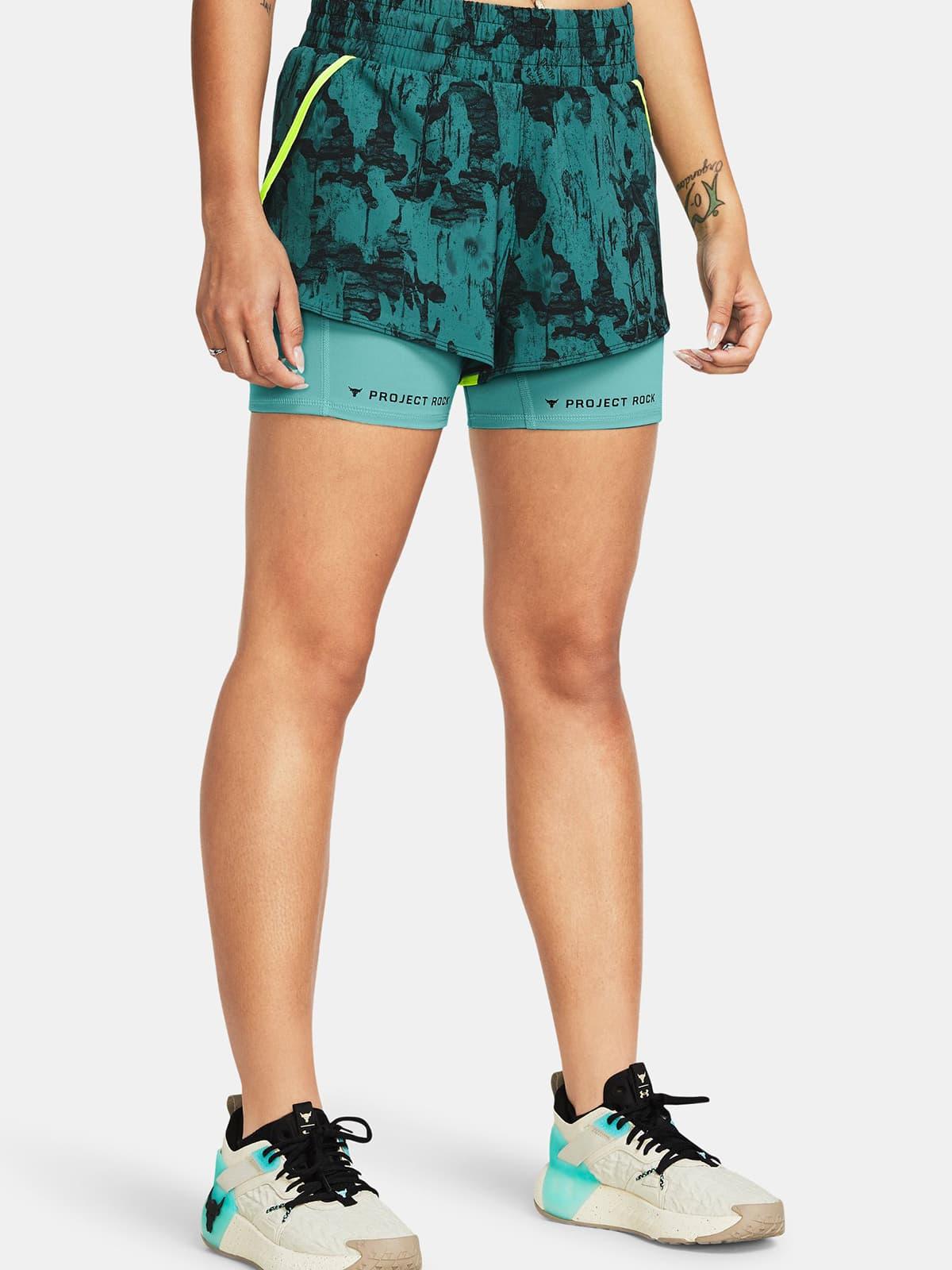 Under Armour Project Rock Leg Day Flex Printed Shorts Spor Şort