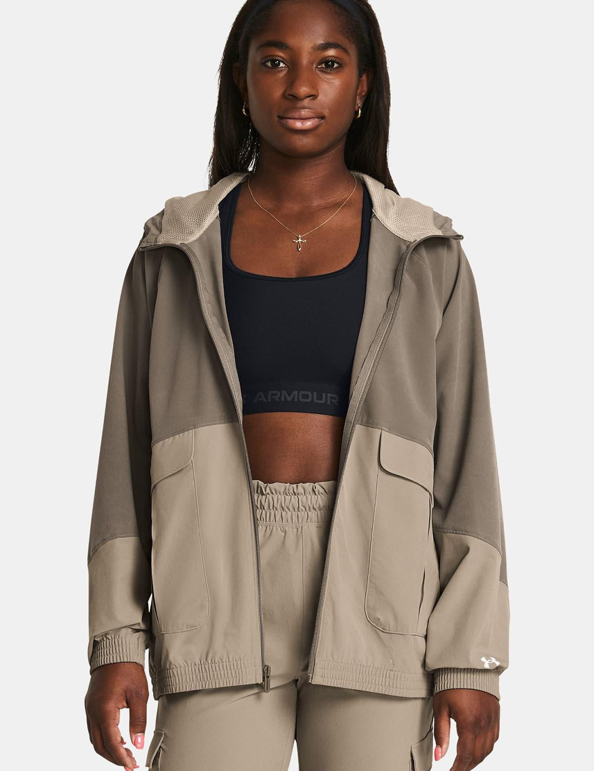 Under Armour UA ArmourSport Cargo Oversized Jacket Spor Ceket