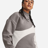 Under Armour UA Unstoppable Fleece Crop Crew Sweatshirt
