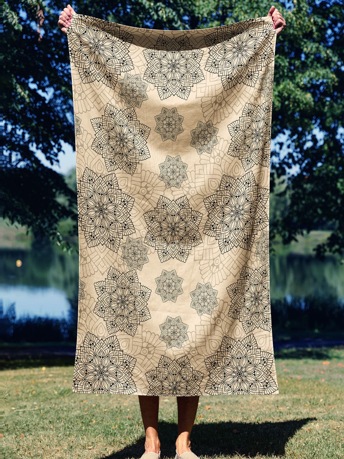 Essential Towel Mandala Havlu 75x130cm 75bt052 3