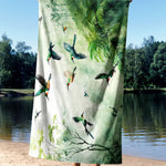 Microfiber Essential Towel Watercolour Jungle Havlu 75bt029 1