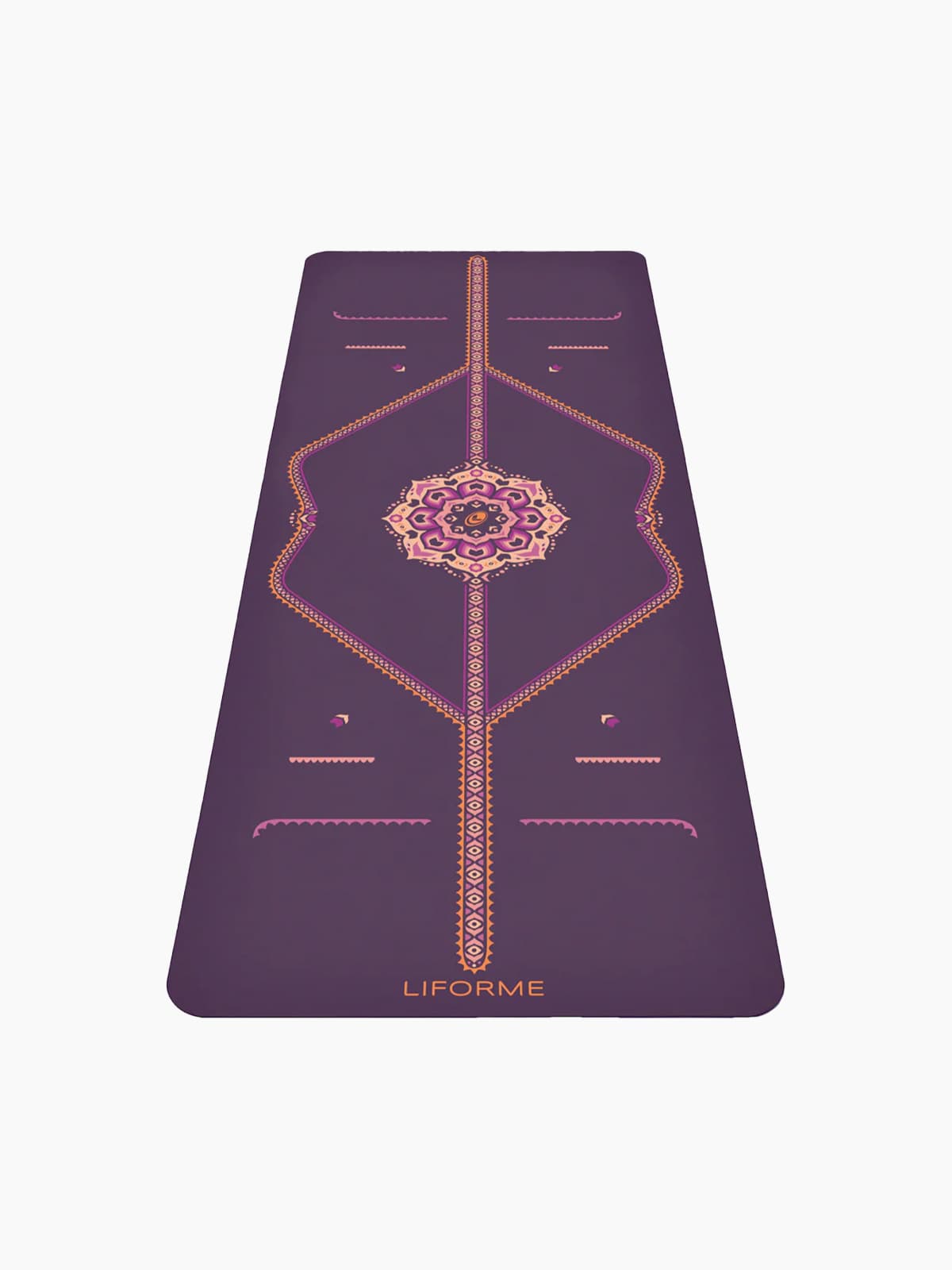 Liforme Blossoming Lotus Purple Earth 4.2mm Yoga Matı - 1