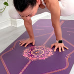 Liforme Blossoming Lotus Purple Earth 4.2mm Yoga Matı - 5
