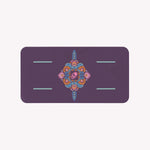 Liforme Liforme Mindful Garden Yoga Pad Purple Yoga Pedi