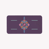 Liforme Liforme Mindful Garden Yoga Pad Purple Yoga Pedi