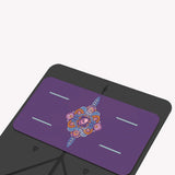 Liforme Liforme Mindful Garden Yoga Pad Purple Yoga Pedi