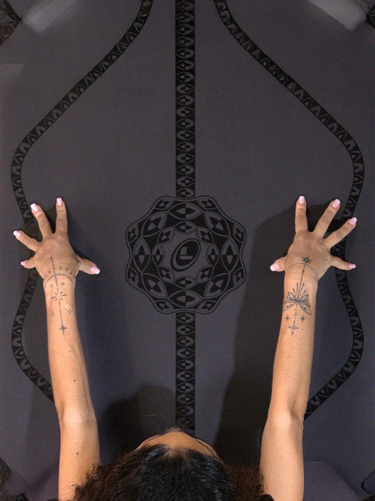 Liforme Liforme Mystique Black on Black 4.2mm Yoga Matı