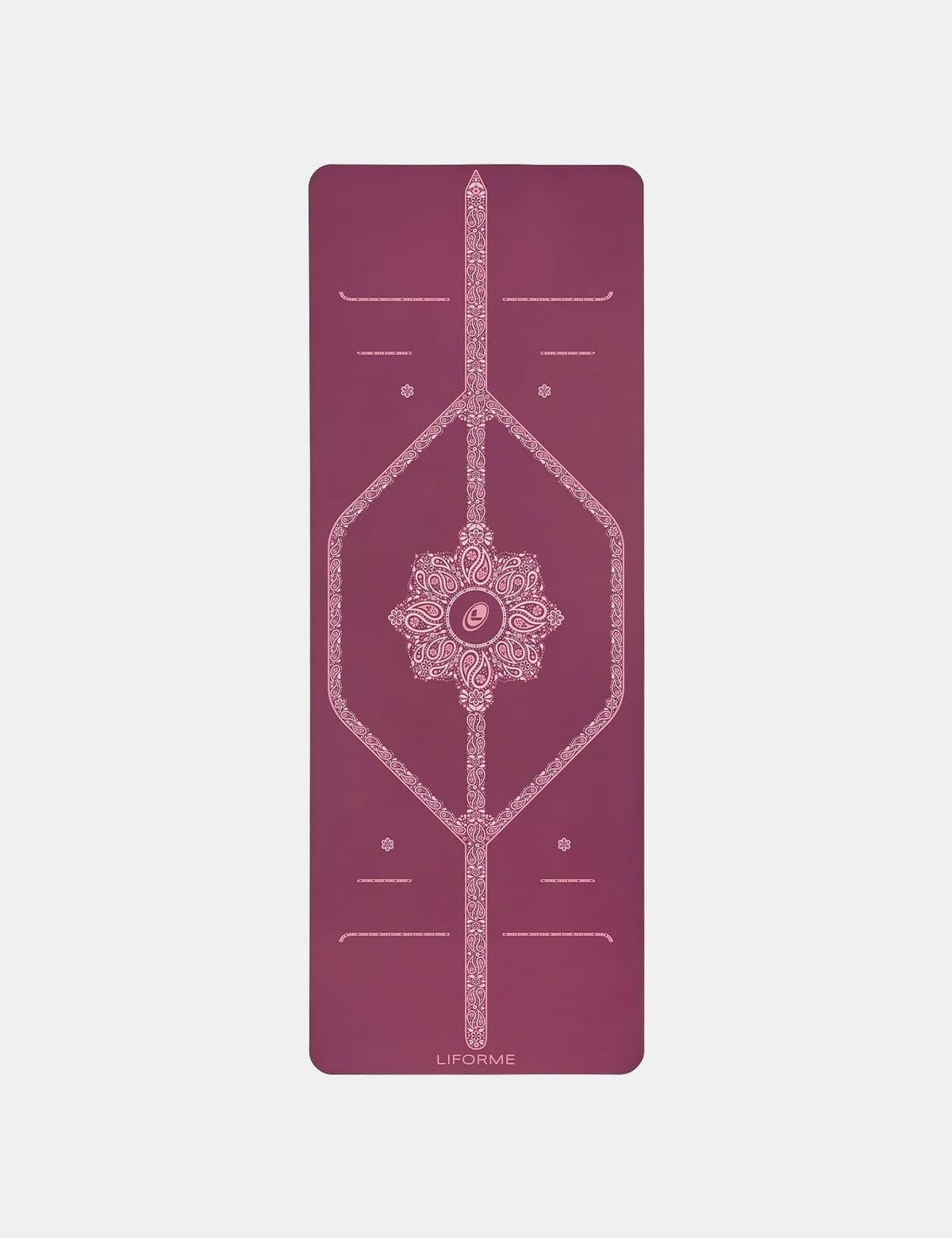 Liforme Liforme Paisley Passion Maroon 4.2mm Yoga Matı