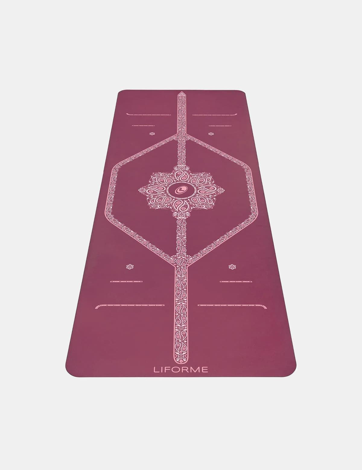 Liforme Liforme Paisley Passion Maroon 4.2mm Yoga Matı