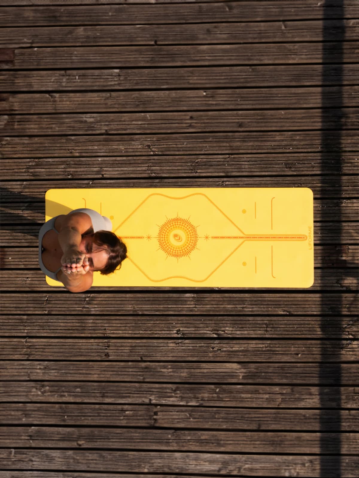 Liforme Radiant Sun Yellow 4.2mm Yoga Matı - 4