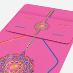 Liforme Yoga Pad Grateful Pink Rainbow Yoga Pedi 4