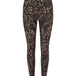 Lorna Jane Oasis Hi-Fold No Ride Pocket Ankle Biter Leggings Spor Tayt