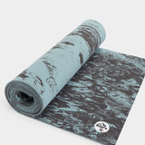 Manduka Comfort Cushion Mat 8mm Spor Matı - Blue Lotus Marble