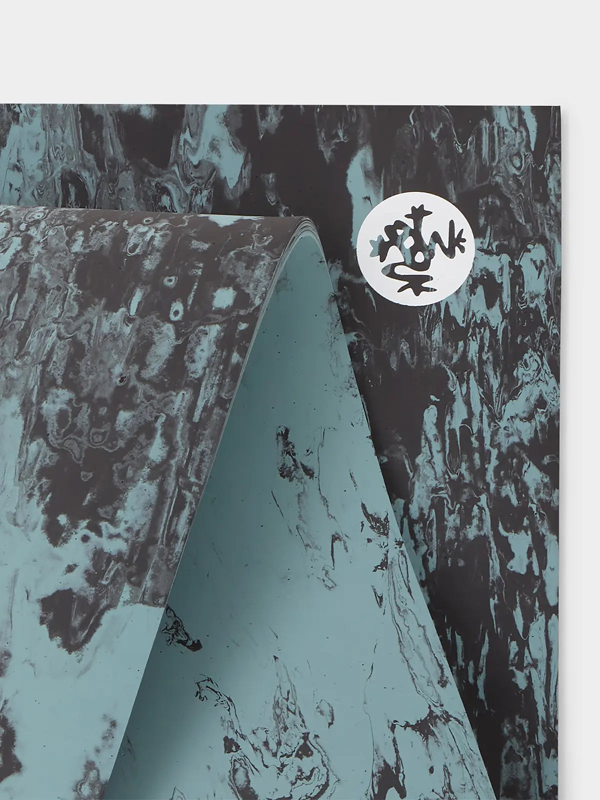 Manduka Comfort Cushion Mat 8mm Spor Matı - Blue Lotus Marble