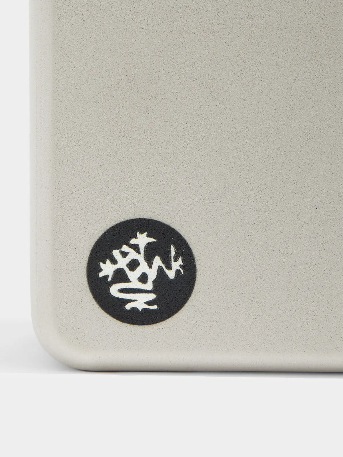 Manduka Lean Recycled Foam Linen Yoga Blok