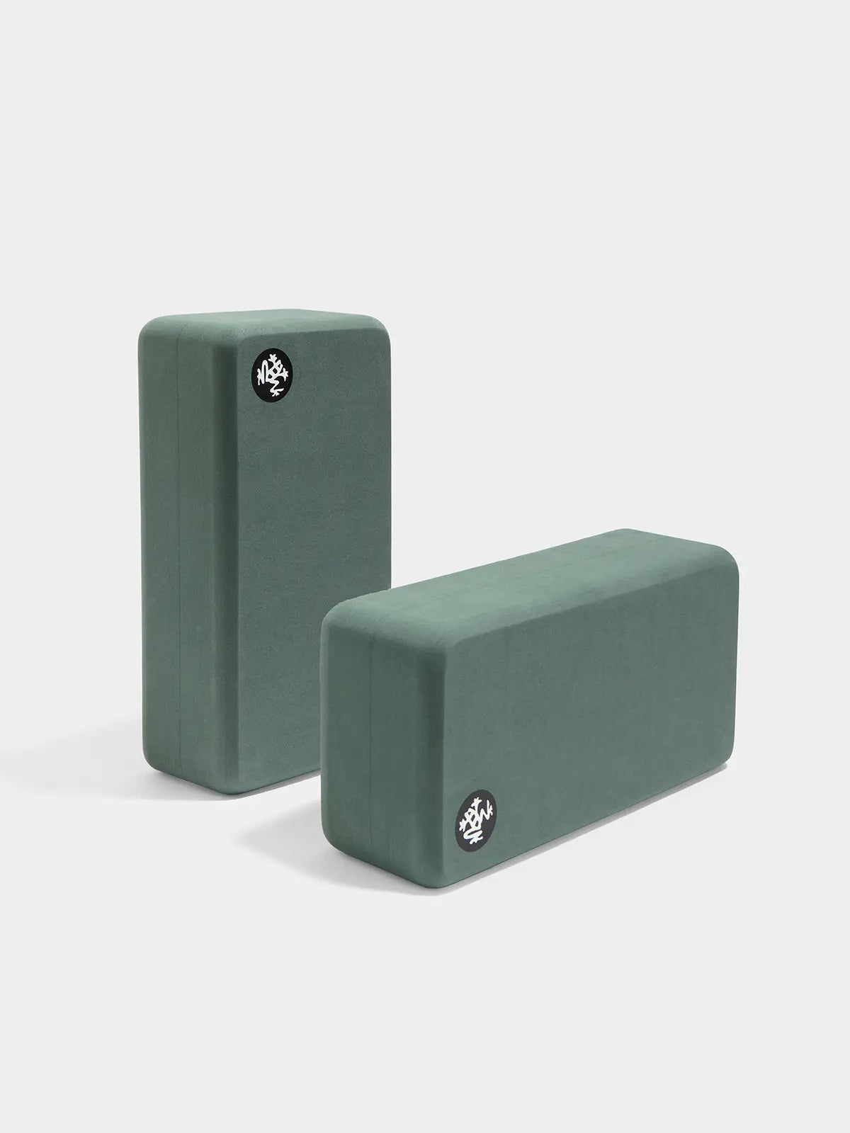 Manduka Lean Recycled Foam Sage Yoga Blok