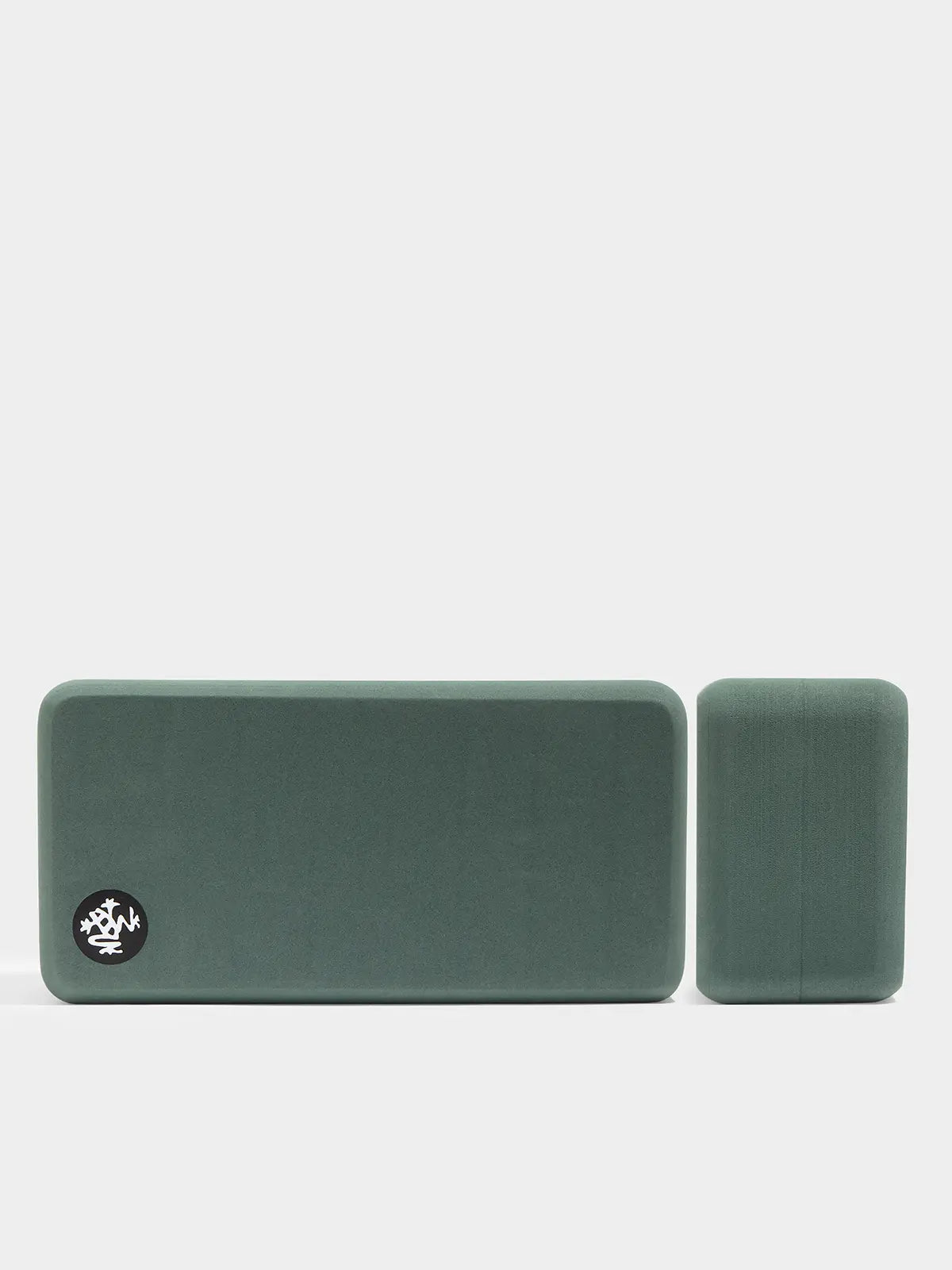 Manduka Lean Recycled Foam Sage Yoga Blok