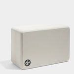 Manduka Recycled Foam Block Linen Yoga Blok