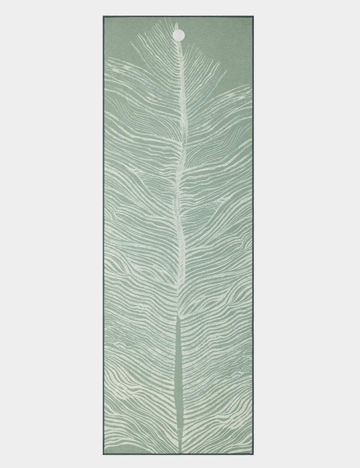 Manduka Yogitoes® Hot Yoga Mat Towel Silver Plume Yoga Havlusu