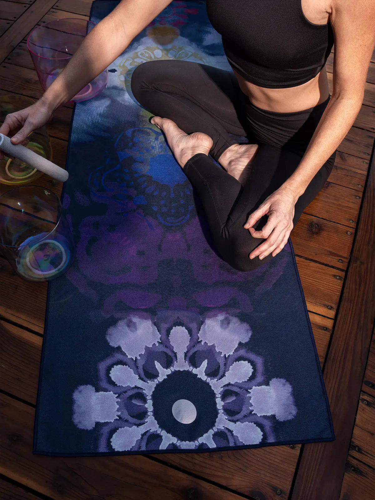 Manduka Yogitoes® Mat Towel Chakra Residence Yoga Mat Havlusu