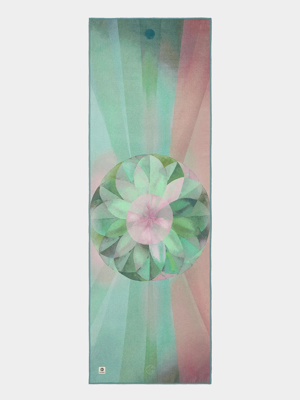 Manduka Yogitoes® Mat Towel Crystal Chakra Ray Yoga Mat Havlusu