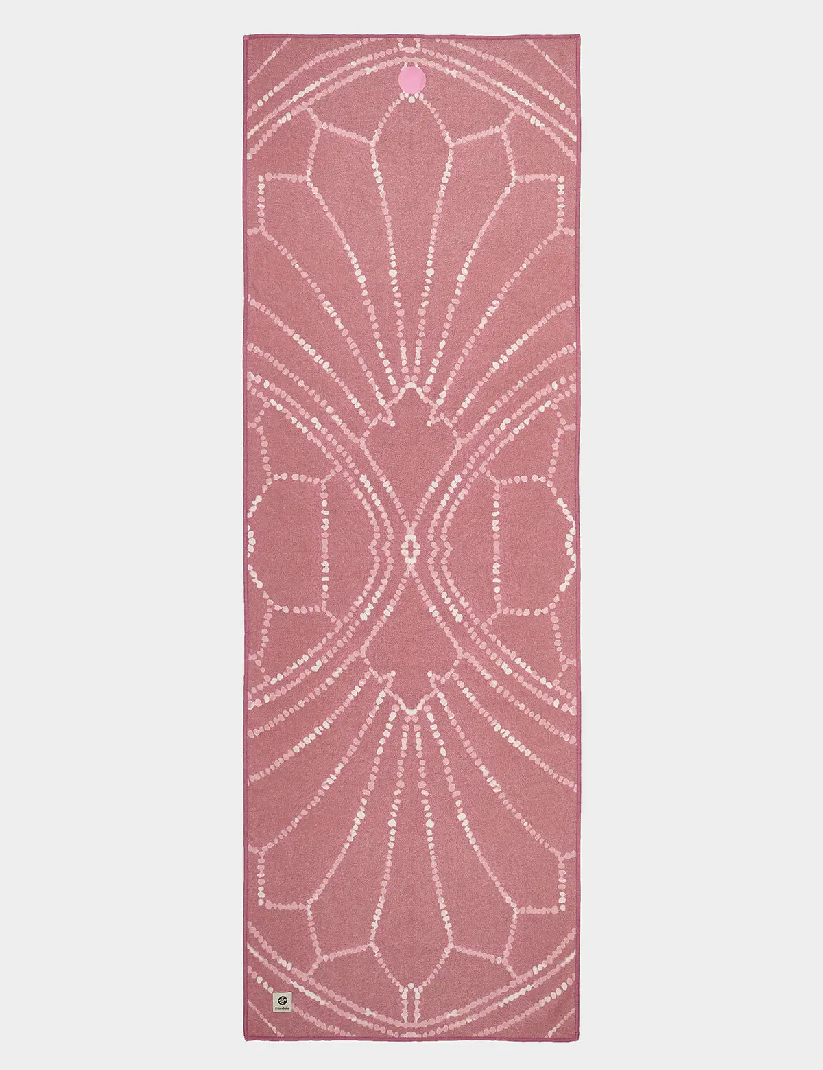 Manduka Yogitoes® Mat Towel Heart Chakra Reflection Yoga Mat Havlusu