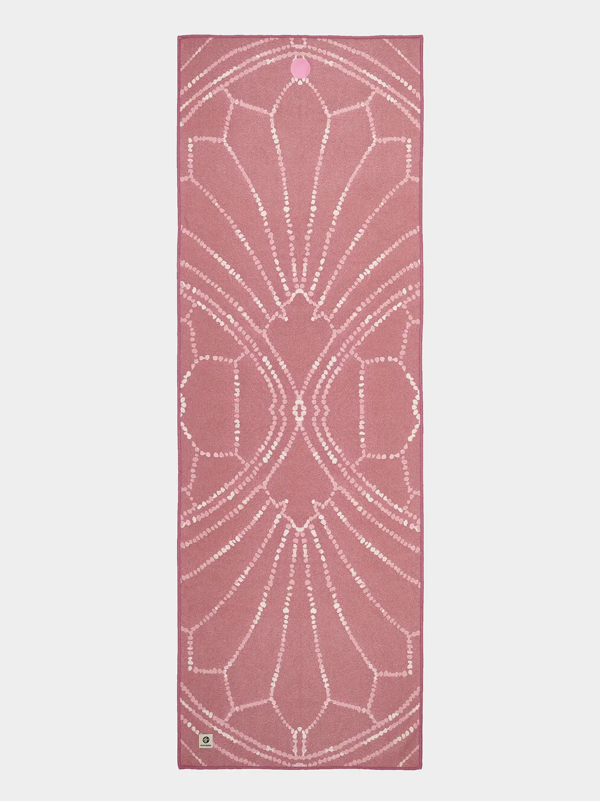 Manduka Yogitoes® Mat Towel Heart Chakra Reflection Yoga Mat Havlusu