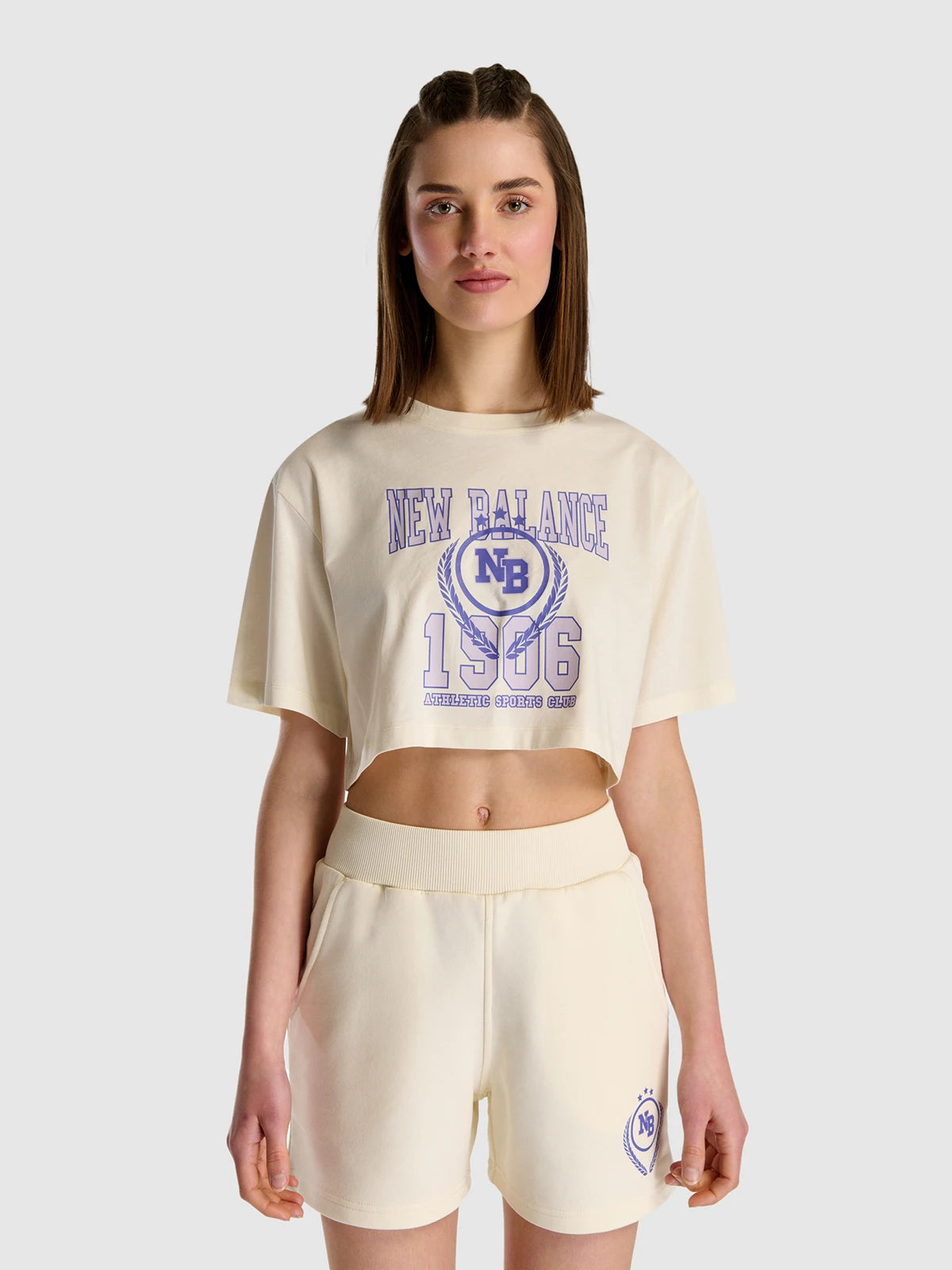 New Balance NB Lifestyle Tshirt WNT1501-SST Kadın Tişört