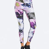 HR Full Length Desenli Spor Tayt